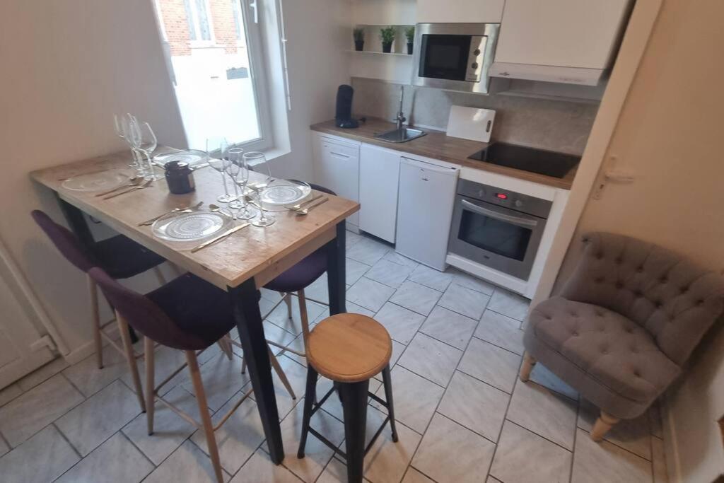 La Floquettoise Maison Cocooning Proche Gare Et Centre-Ville Amiens Kültér fotó